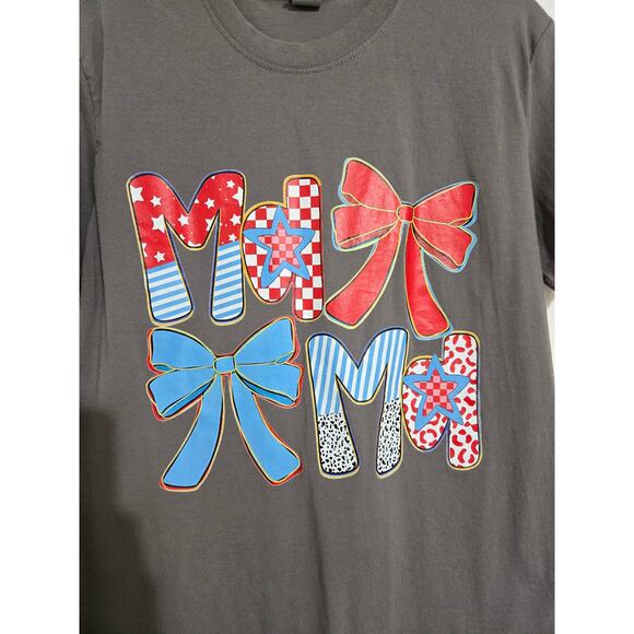 Digi print premium medium women's gray tshirt - Picture 2 of 7